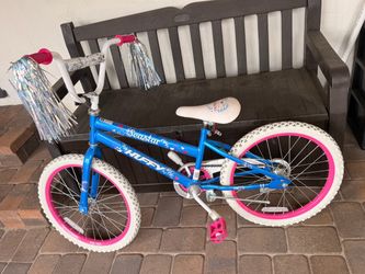 Huffy 20” Kids Girls Bike – Sea Star Blue/Pink Bicycle