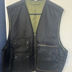 Supreme Black Vest Reversible S Small Jacket SS2024 Alpha Industries