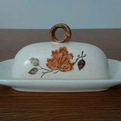 Metlox Poppytrail Covered Butter Dish

