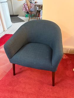 Blue Accent Chair