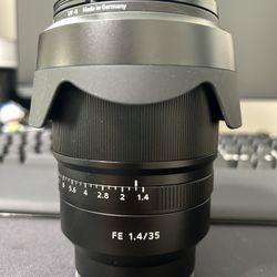 Sony FE 35mm F/1.4 ZA