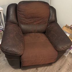Brown Recliner