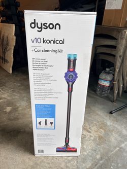 **New In Box** Dyson v10 Konical + Car Cleaning Kit Vacuum