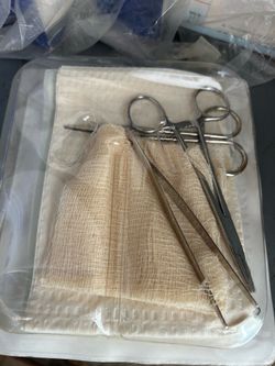 Sterile laceration kit.   Chino, ca