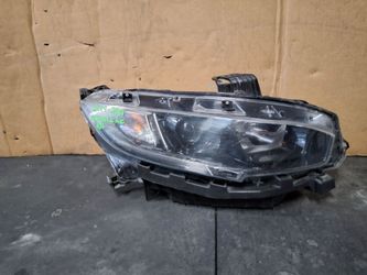 2019-2020-2021 HONDA CIVIC RIGHT SIDE HEADLIGHT OEM USED #12398