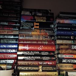 Books Patterson King Flynn Brown Grisham