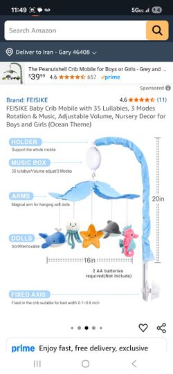 Baby Crib Mobile (NEW)