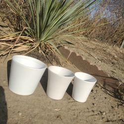 Three Different Size Pots