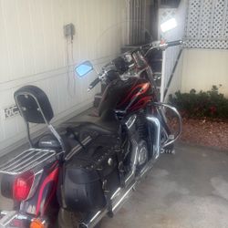 2005 Honda Sabre 1100 Black With Flames