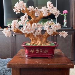 Chinese White Jade Good Luck Tree