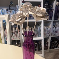 Handmade Pride and Prejudice Book Rose Bouquet - Beautiful Gift!