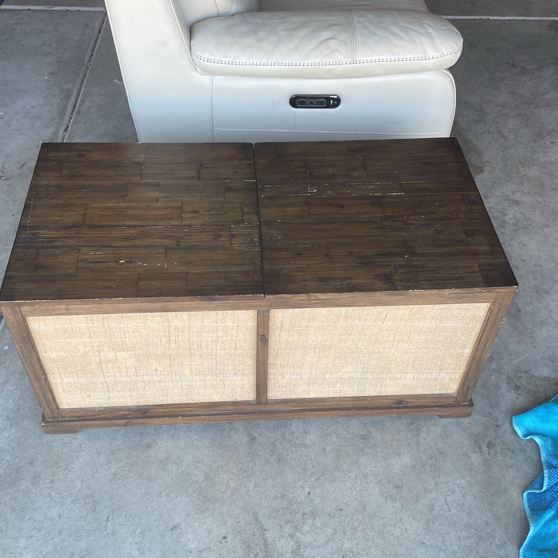 Storage Cabinet Table