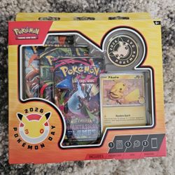 Pokemon Cards Pokemon Day 2026 Collection Box Pikachu
