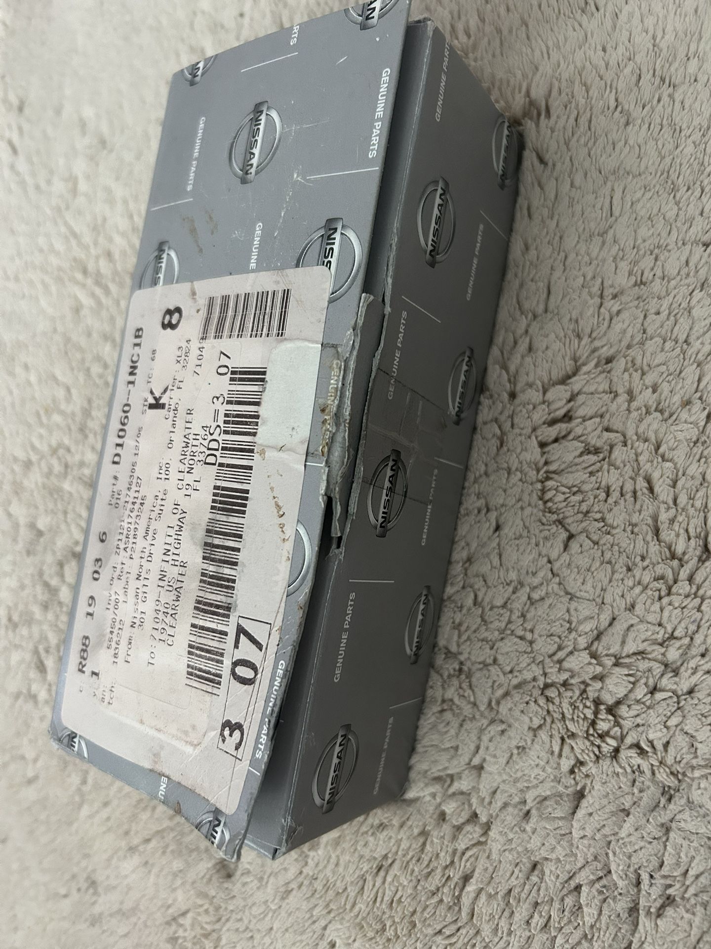 INFINITI FX 35 2006 first Brake/pads