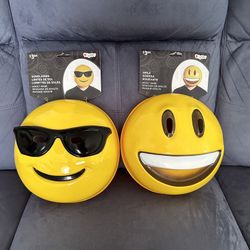 Smiley Face Plastic Masks