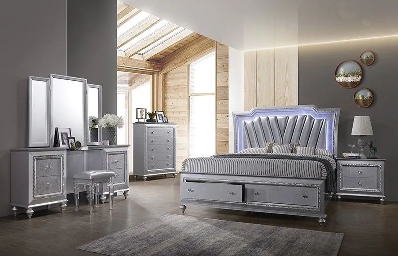 Brand New Complete Stylish Bedroom Set Are Available With Free Delivery And Cash On Delivery