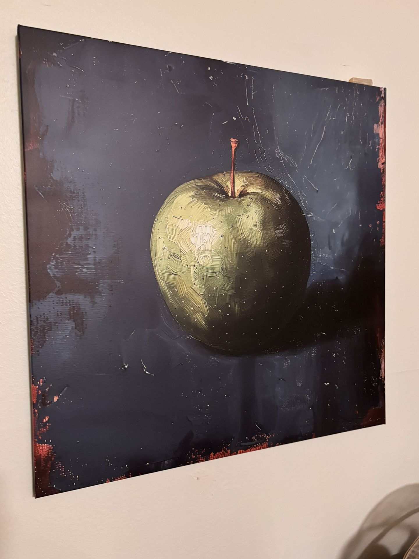 Green Apple Canvas Print
