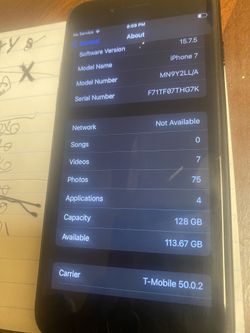 IPhone 7 Network Unlocked