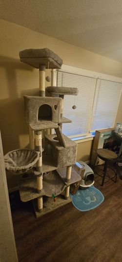 6ft cat tower