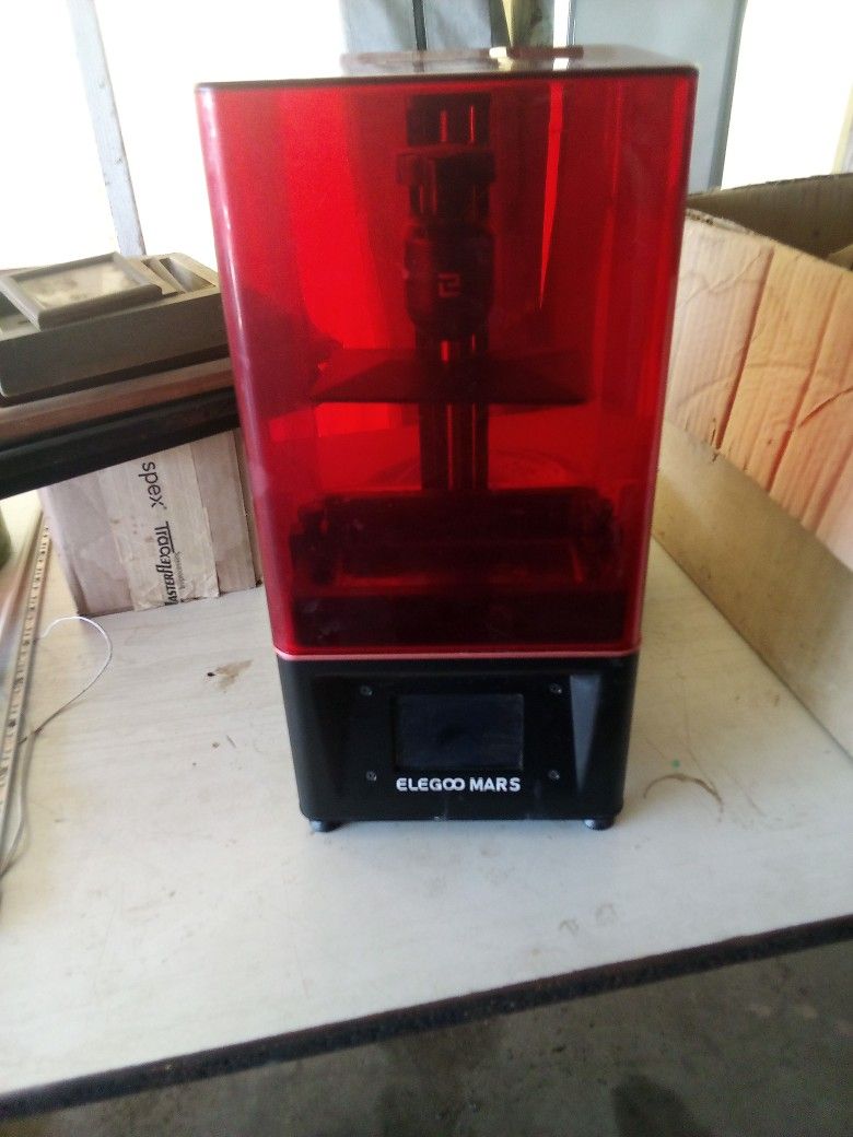 Elegoo Mars 3D Printer. .As Is