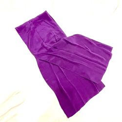 Silk Violet Scarf 54”