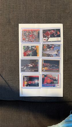 Michael Jordan GOAT Lot Of 8 Cards