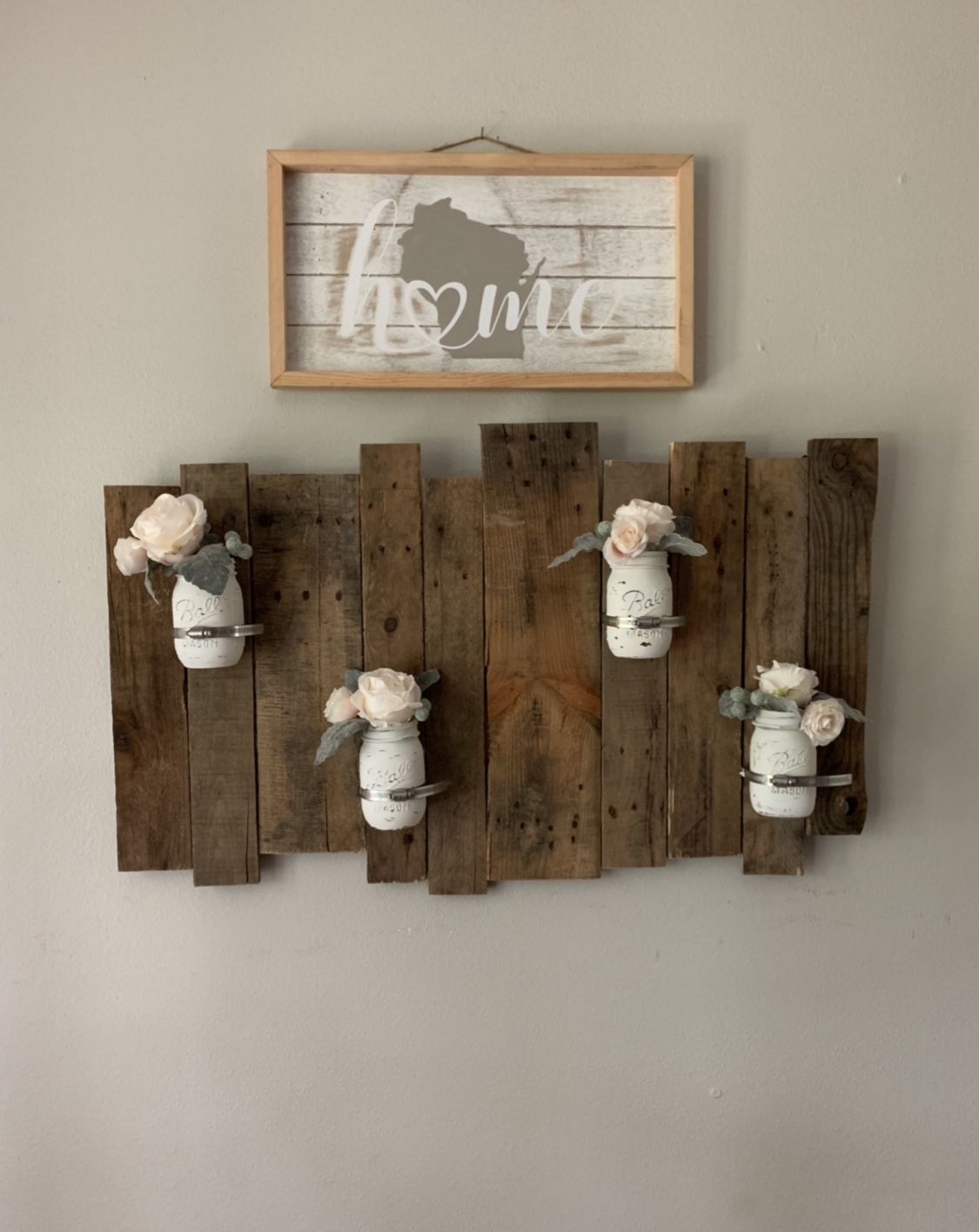 Wooden wall decor