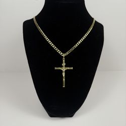 14k Gold Chain And Pendant