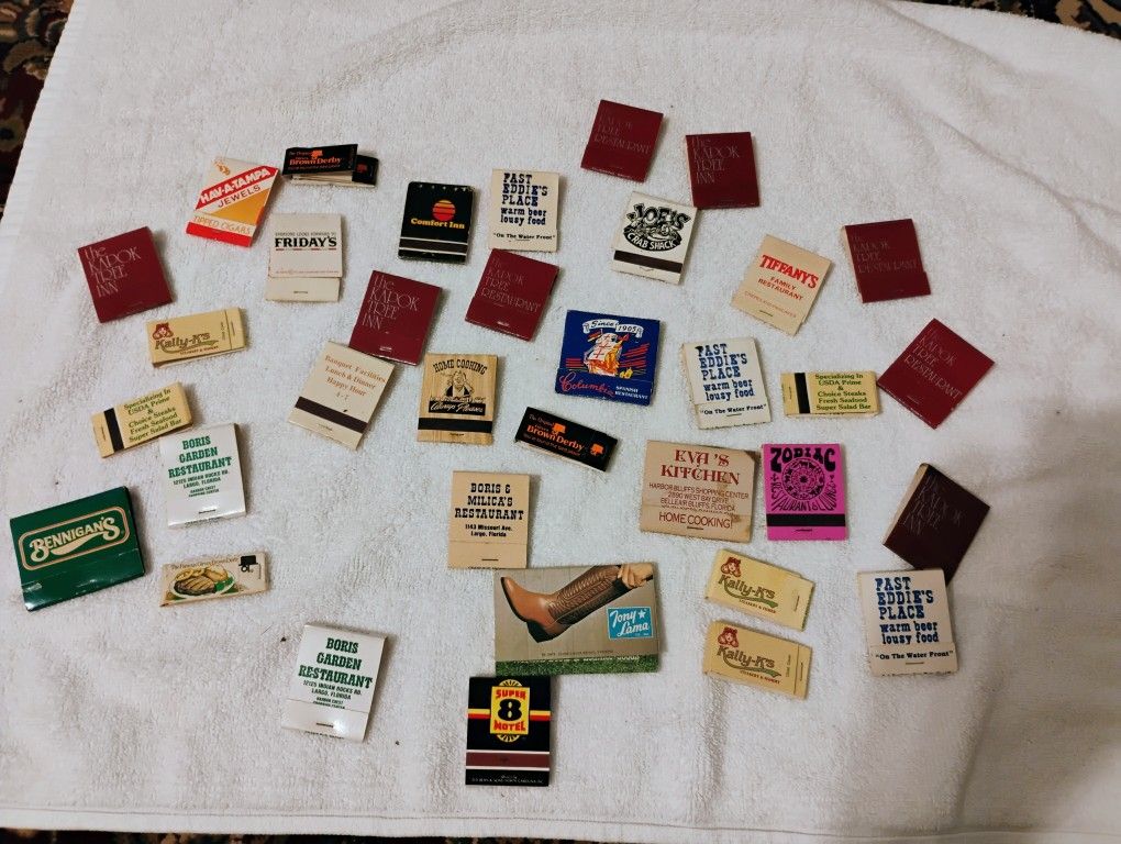 Vintage Matchbooks 