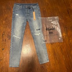 Ksubi Distressed Skinny Jeans New with Tags
