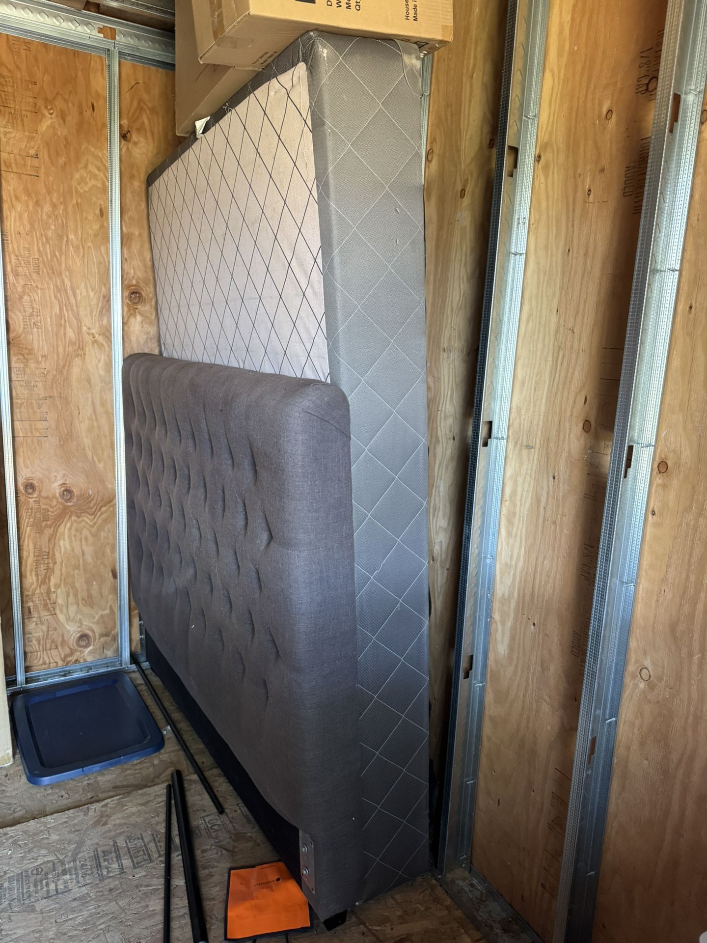 Queen Bed Headboard And Box Frame