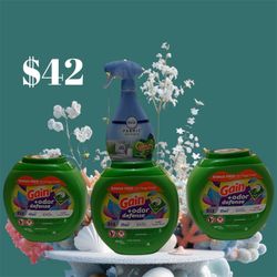 Gain Flings + Febreze Bundle – All New/Sealed