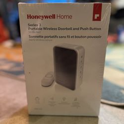 Honeywell Home RDWL313A2000/E Doorbell Portable Wireless Doorbell & Push Button-3 Series, Gra