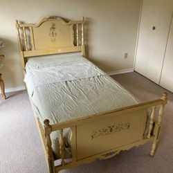 Twin Bed And Frame 