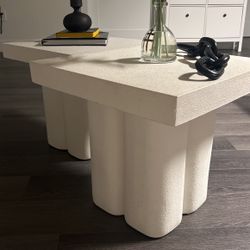 Two crate and barrel Coffee Tables