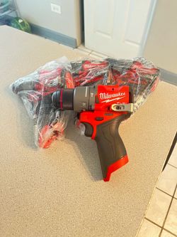 Milwaukee New M12 fuel hammer drill never used $60each or $200 for the 4 (tool only)