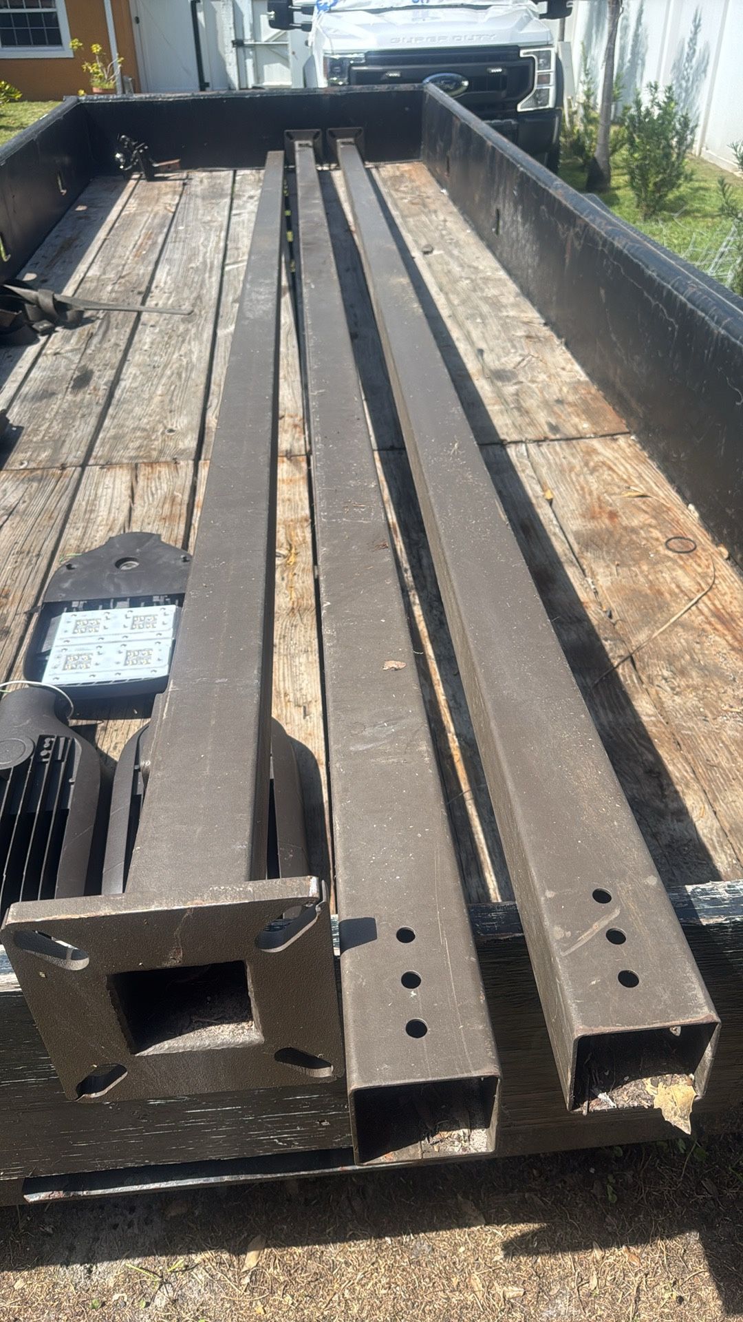 Light Post With Lamp Led 22’