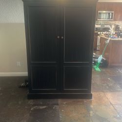 Ebony Wood Cabinet 