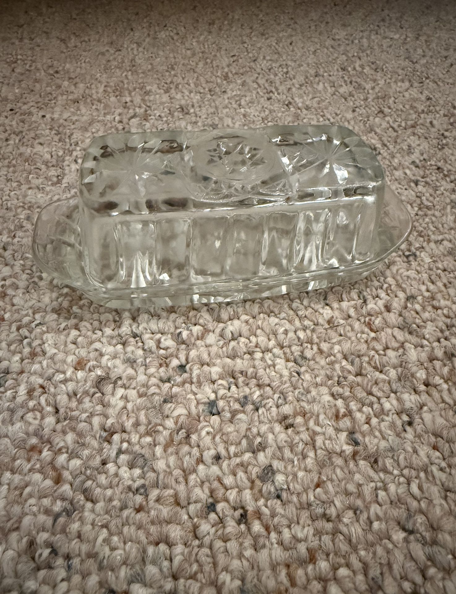 Glass Butter Dish