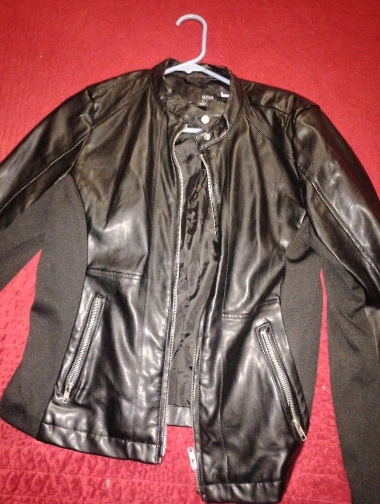 Ana Faux Leather Jacket