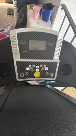 Full size treadmill with cup holders