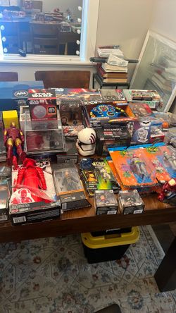 Star Wars, Star Trek, Batman, NASCAR collection