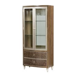 Villa Cherie Hazelnut Display Cabinet
