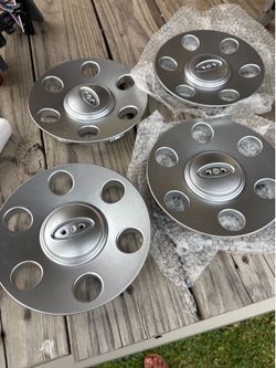 New cap 4Pcs Wheel Center Cap for 2009-2014 F150 2010-2014 Expedition Wheel Rim 181.6mm(7.15in) Silver Hub Cap Wheel Cover