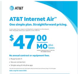 At&T Internet Air