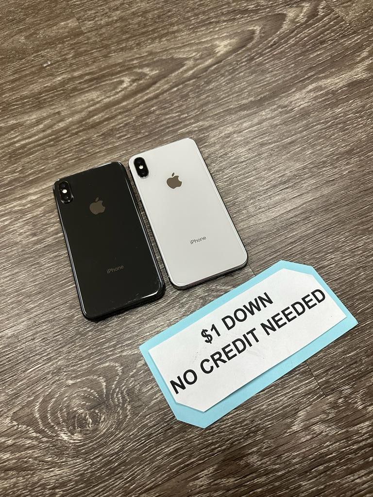 Apple Iphone X -PAYMENTS AVAILABLE FOR AS LOW AS $1 DOWN - NO CREDIT NEEDED
