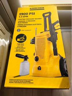 Kärcher K 4 Foam Cannon 1900 PSI Electric Pressure Washer