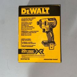 Dewalt XR 20v Impact Driver (Tool Only)