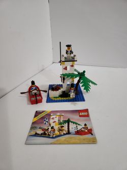 Vintage Lego Pirates 6265 Sabre Island 98% Complete w/ Instructions no box