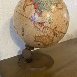 Vintage Globe Lamp